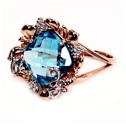 фото The jeweller кольцо из золота с фианитами 10202013036, размер 17.5