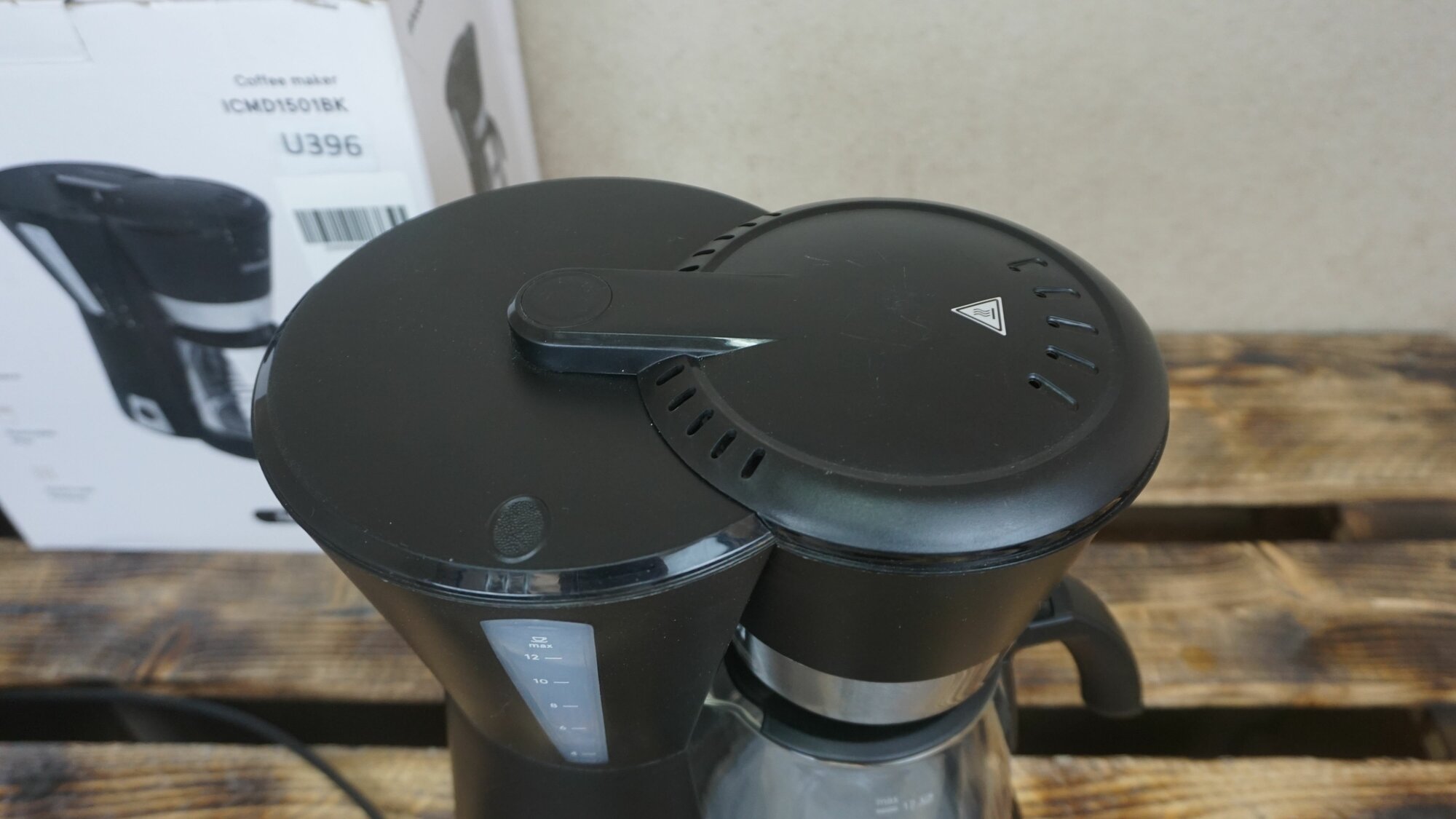 Кофеварка капельного типа Inhouse ICMD1501BK - фотография № 14