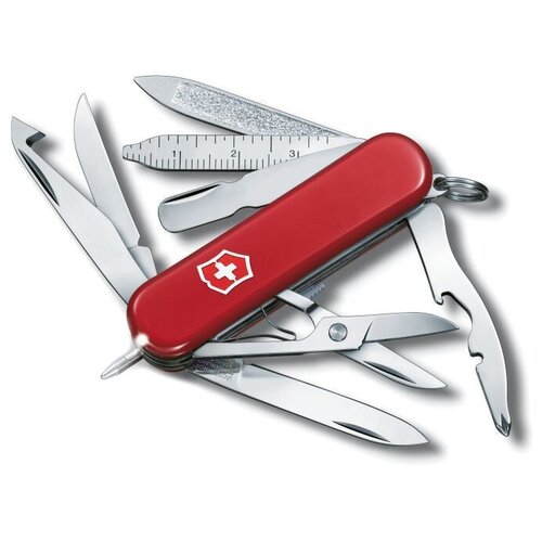 Нож многофункциональный VICTORINOX Midnight MiniChamp красный нож походный victorinox work champ xl 0 8564 xl красный