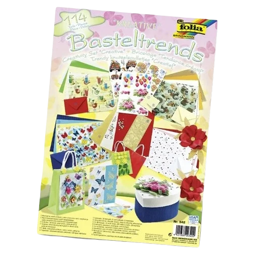 фото Набор folia 114 элементов, креатив разноцветный