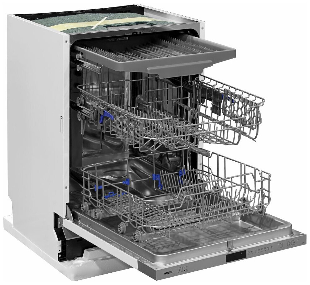 Полновстраиваемая посудомоечная машина Ginzzu - фото №2