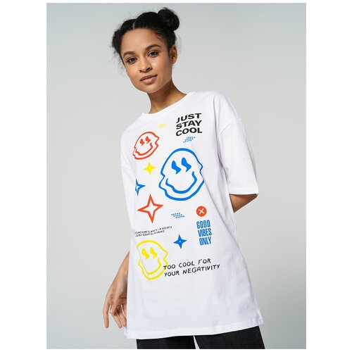 фото Футболка с кор.рукавом твое 80778 размер m, белый, women