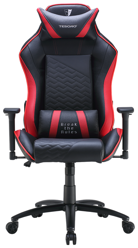 Кресло компьютерное игровое TESORO Zone Balance F710 Black-Red