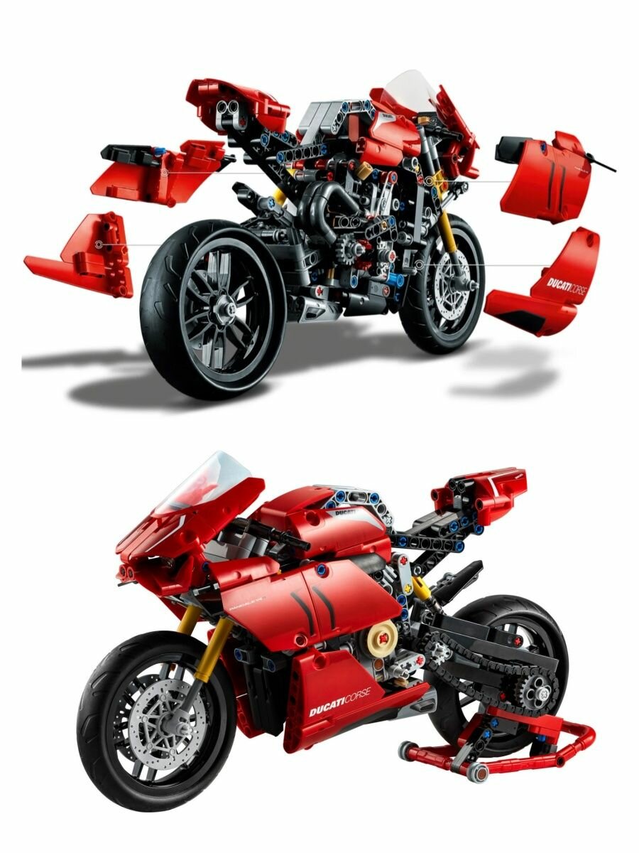 Техник 6036 (10272) Мотоцикл Ducati Panigale V4 - Дукати