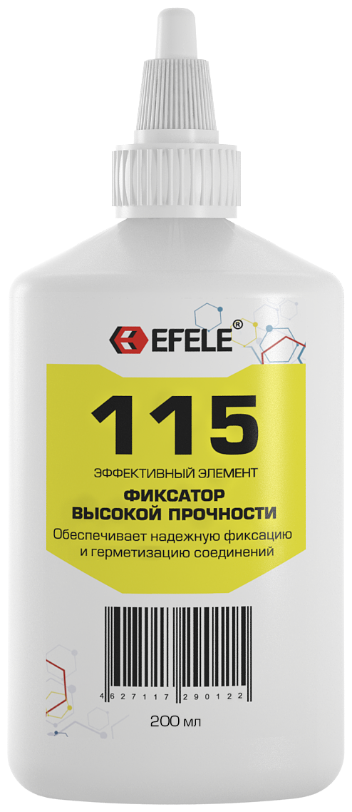 Клей для резьбы EFELE 115 анаэробный (200 мл)