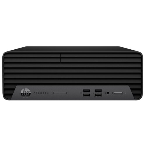 Настольный компьютер HP ProDesk 400 G7 SFF (1Q7K4ES) Slim-Desktop, Intel Core i3-10100, 16 ГБ RAM, 256 ГБ SSD, Intel UHD Graphics P630, Windows 10 Pro, 180 Вт, черный системный блок hp elitedesk 800 g9 mini 5x7a4ea core i7 3600 mhz 12700 16384mb 512 gb ssd win 11 pro