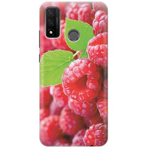 фото Cиликоновый чехол на huawei p smart 2020 / хуавей п смарт 2020 с принтом "малинка" gosso