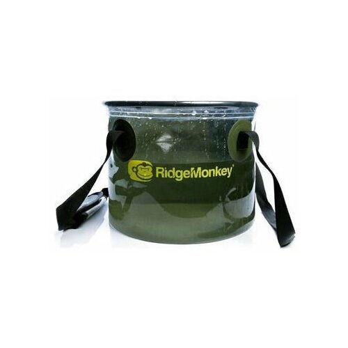 Ведро Ridge Monkey Perspective Collapsible Bucket 15L полупрозрачное