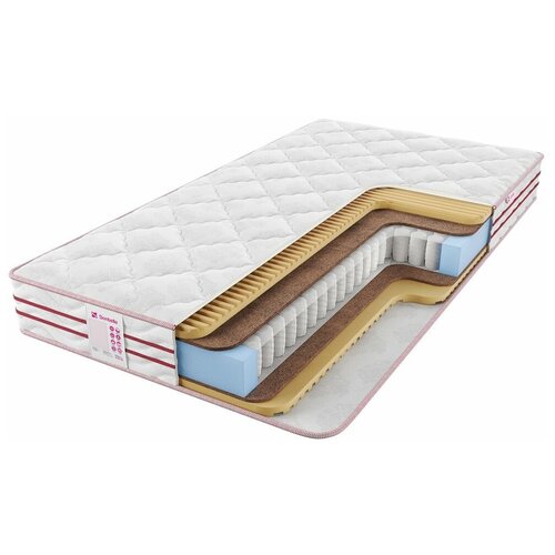 фото Матрас sontelle progress shape cocos, пружинный, бежевый/белый