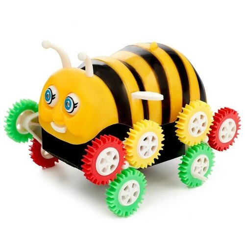 Машина-перевертыш Пчелка работает от батареек в пакете 839₽