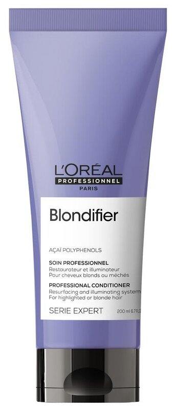 Кондиционер LOREAL PROFESSIONNEL Blondifier Gloss для осветленных и мелированных волос, 200 мл