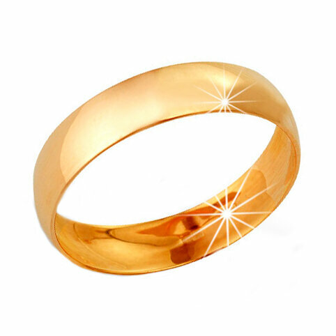 Кольцо обручальное Яхонт, золото, 585 проба, размер 20.5