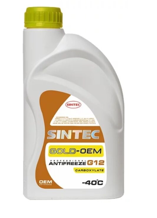 Антифриз SINTEC GOLD G12