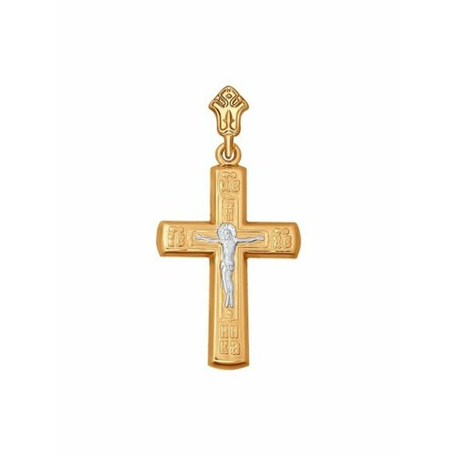 фото Подвеска крестик православный из золота 375 пробы jewel cocktail