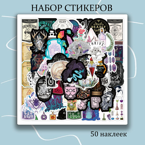 Набор наклеек 50 шт / стикеры самоклеющиеся набор наклеек майнкрафт 50 шт стикеры самоклеющиеся