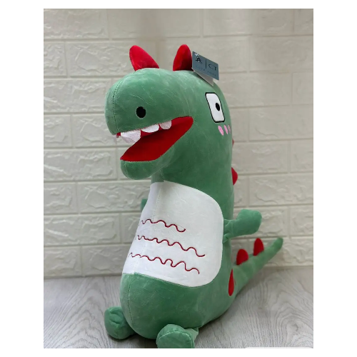 Мягкая игрушка динозавр подушка-обнимашка 60 см