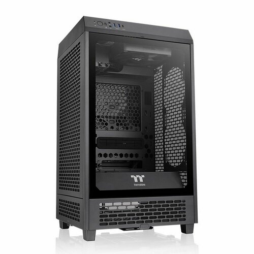 Корпус Thermaltake The Tower 200 корпус mini itx silverstone milo sst ml05b без бп чёрный