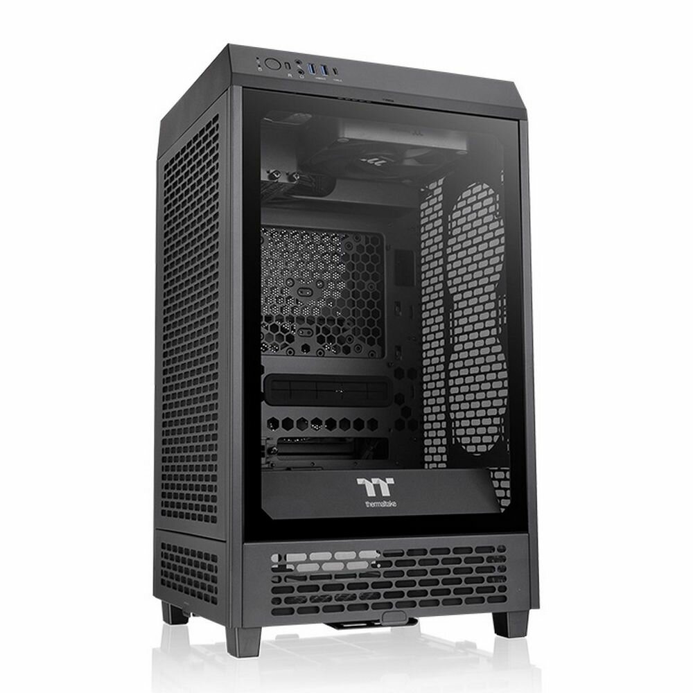 Компьютерный корпус Thermaltake The Tower 200 черный, без БП (CA-1X9-00S1WN-00)