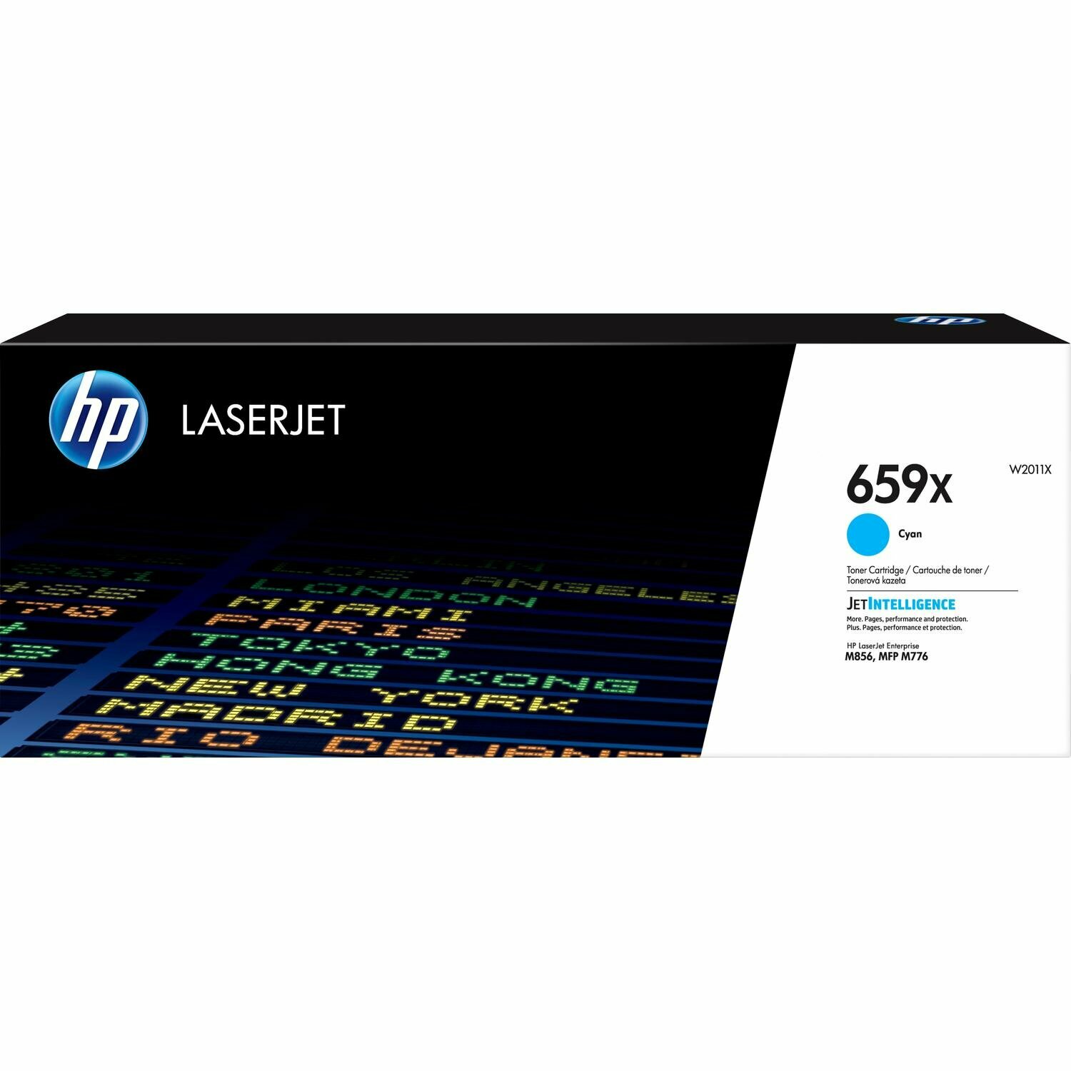 Картридж лазерный HP 659X W2011X голубой (29000стр.) для HP LJ M856/M776 - фото №5