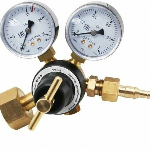 Редуктор углекислотный OPTIMA УР-6-5 Латунь