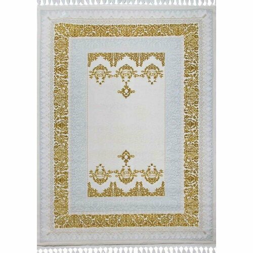 Ковер 08074A - BLUE GOLD - Прямоугольник - коллекция HUNKAR 234x340 50043₽