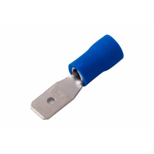 Rexant Клемма плоская изолированная штекер 4.8 мм 1.5-2.5 мм² (РПи-п 2.5-(4.8)/РПИп 2-5) синяя