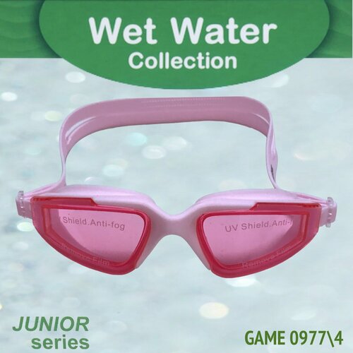 фото Юниорские очки для плавания wet water game красно-розовые