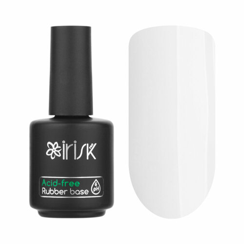 Irisk, Acid-free Rubber Base - база каучуковая бескислотная (02 Milky White), 18 мл