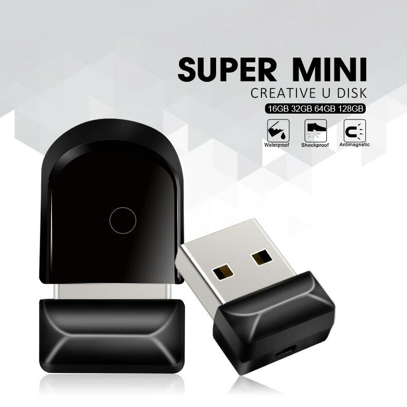 Мини USB-флешка MicroDrive 32 Gb в автомобиль