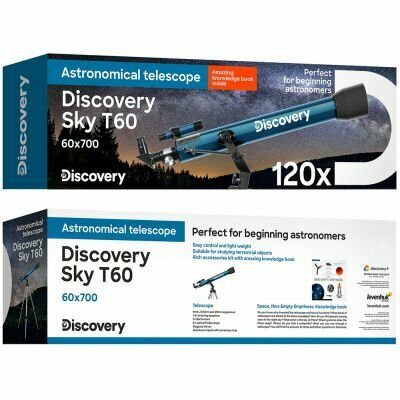 Телескоп Discovery Sky T60 с книгой - фото №19