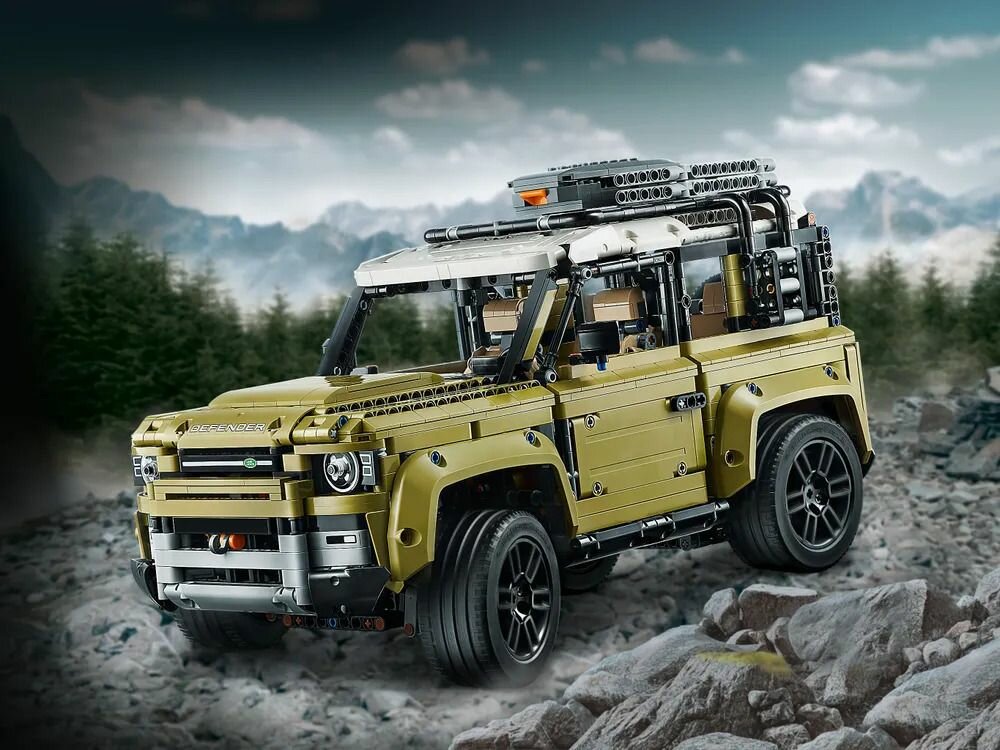 Конструктор Техника 'Land Rover' 2573 детали / Детский конструктор / Конструктор машина / Конструктор креатор / Конструктор Technic