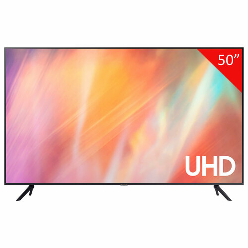 Телевизор SAMSUNG UE50AU7101UCCE 50 127 см 38402160 4K 169 SmartTV WiFi Bluetooth черный Квант продажи 1 ед 10414000₽