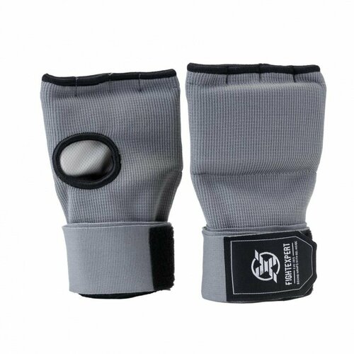 Бинты боксерские, быстрые, гелевые Fight Expert Quick - Серый (XL) гелевые бинты hayabusa quick gel handwraps grey xl