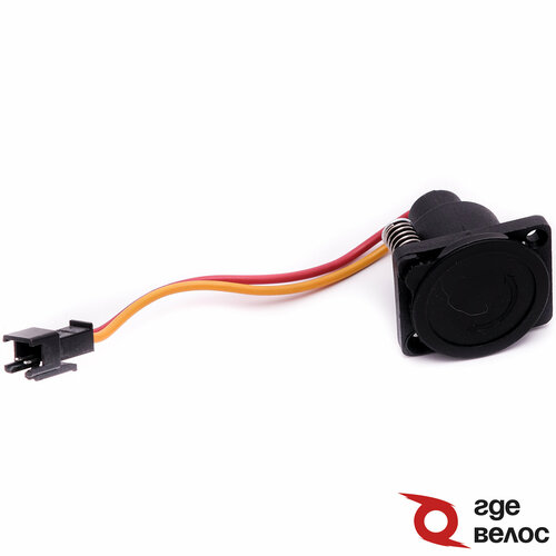 Гнездо зарядки АКБ ГдеВелос 1pin для электровелосипеда