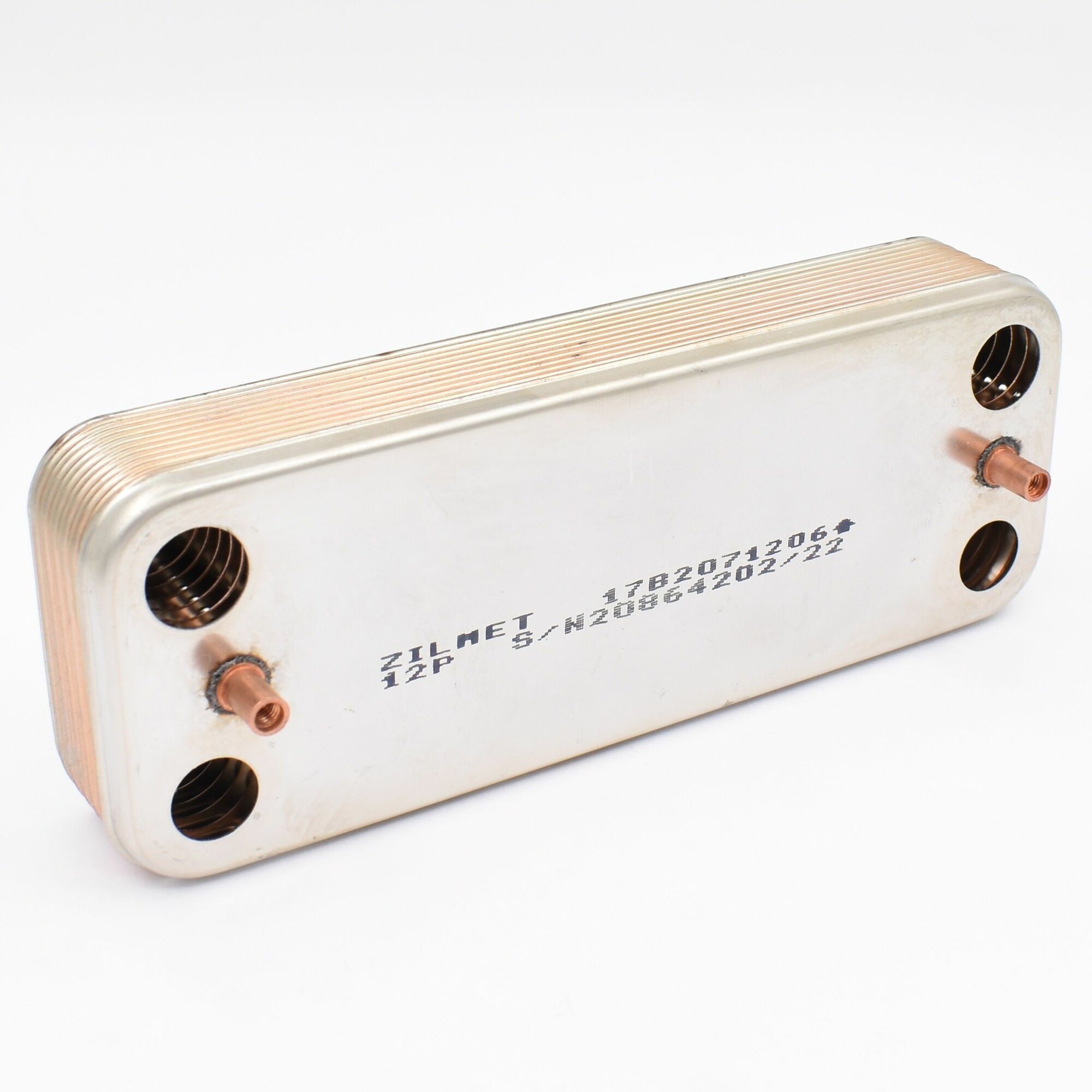 Теплообменник пластинчатый Zilmet для Mora Sirius, 5106-5124 (ST90097) ST90037, 17B2071206