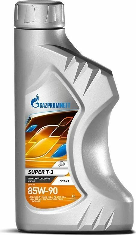 Масло трансмиссионное Gazpromneft Super T-3 85W-90 канистра 1л