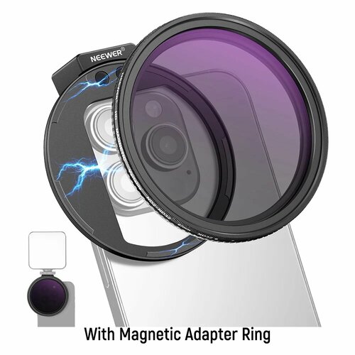 NEEWER набор фильтров для телефона 67 мм, with Magneti