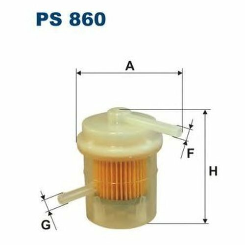 Фильтр топливный Filtron PS860 для Daewoo Tico