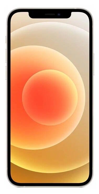 Смартфон Apple iPhone 12 64 ГБ, Dual: nano SIM + nano SIM, Белый (White) — фото 1