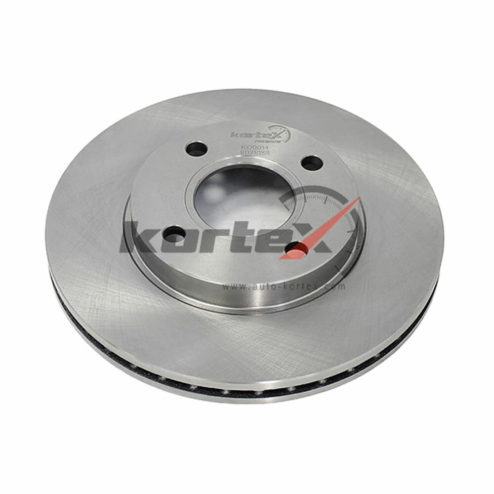 Диск тормозной передний KORTEX KD0014 для а/м FORD FOCUS I 98-04/MAZDA 2