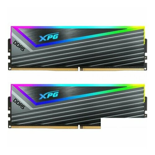 Оперативная память ADATA XPG Caster RGB 2x16ГБ DDR5 6400 МГц AX5U6400C3216G-DCCARGY 16860₽