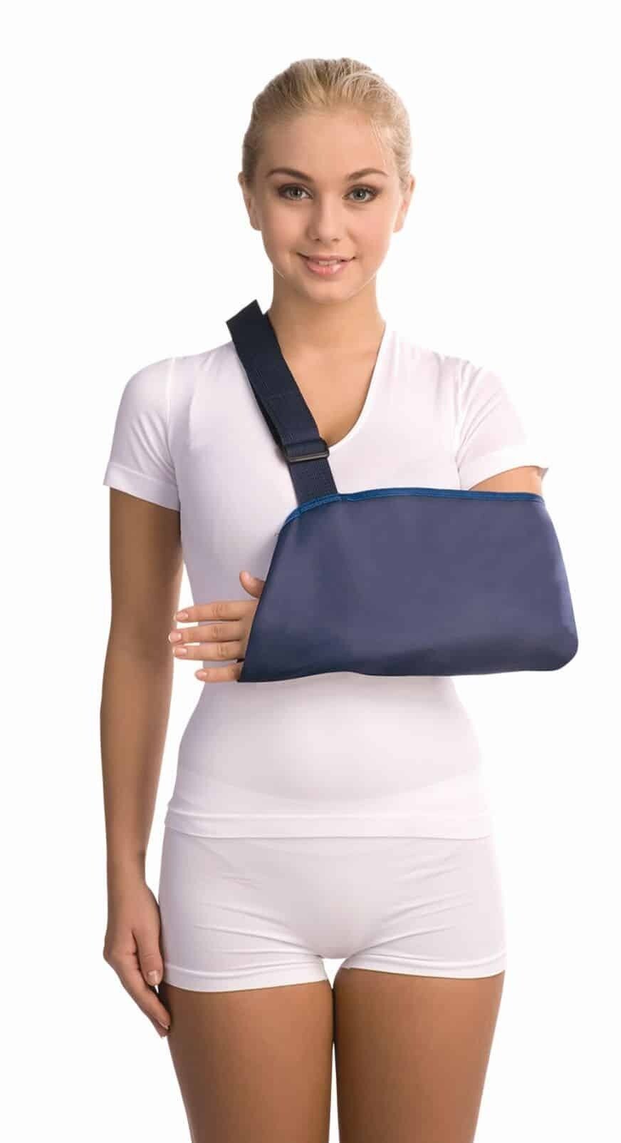 Бандаж на плечевой сустав, косынка для руки, бандаж для плеча и руки, размер S