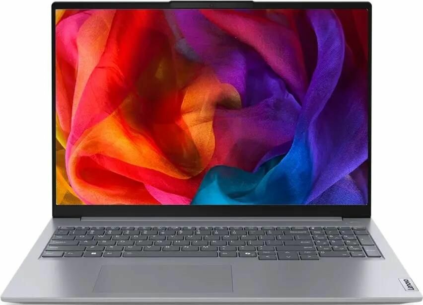 Ноутбук Lenovo Thinkbook 16 G7 IML 16", 2024, IPS, Intel Core Ultra 7 155H 1.4ГГц, 16-ядерный, 8ГБ DDR5, 512ГБ SSD, Intel Arc, без операционной системы, серый 21MS000NGQ
