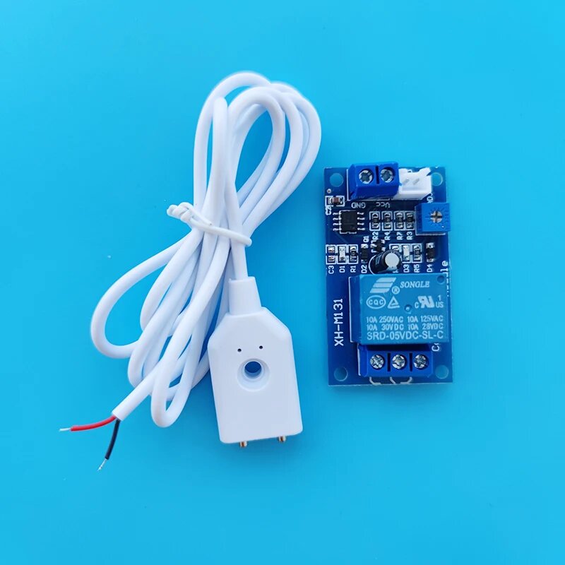 Релейный модуль датчика утечки воды 12V M131+M131 cable 5V Board and Sensor