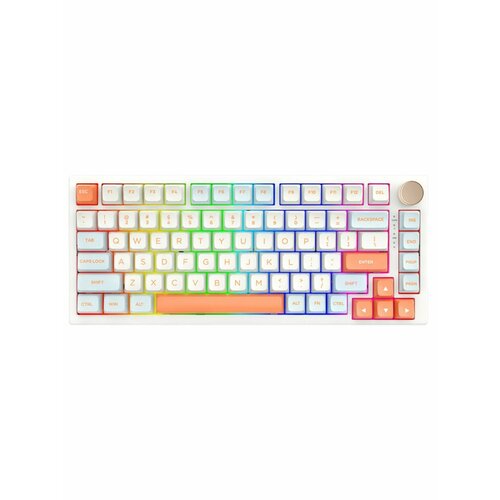 Механическая клавиатура VGN N75 RGB Свич Dynamic Purple Цвет Jelly Orange Русская раскладка 5490₽