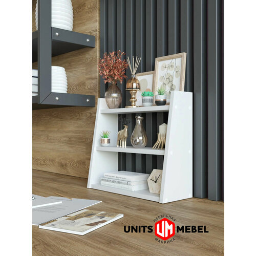 Полка настенная GoodSale для детской/кухни/ванной комнаты, 43х38х15 см, ЛДСП