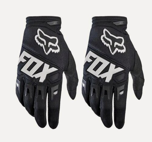 Изображение товара Перчатки для мотоцикла, питбайка и велосипеда (мотоперчатки) черные, размер XL