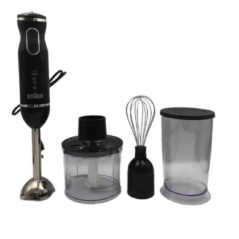 Блендер Braun BN-1013, погружной, 1000 Вт, 2 скорости, черный — фото 1