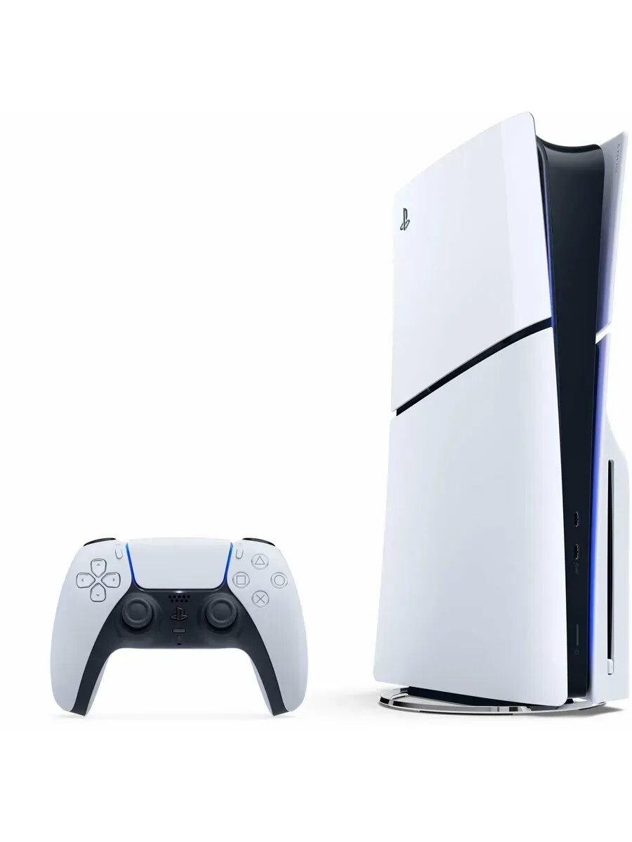 Игровая приставка Sony PlayStation 5 Slim, 1TB, Bluetooth, белый