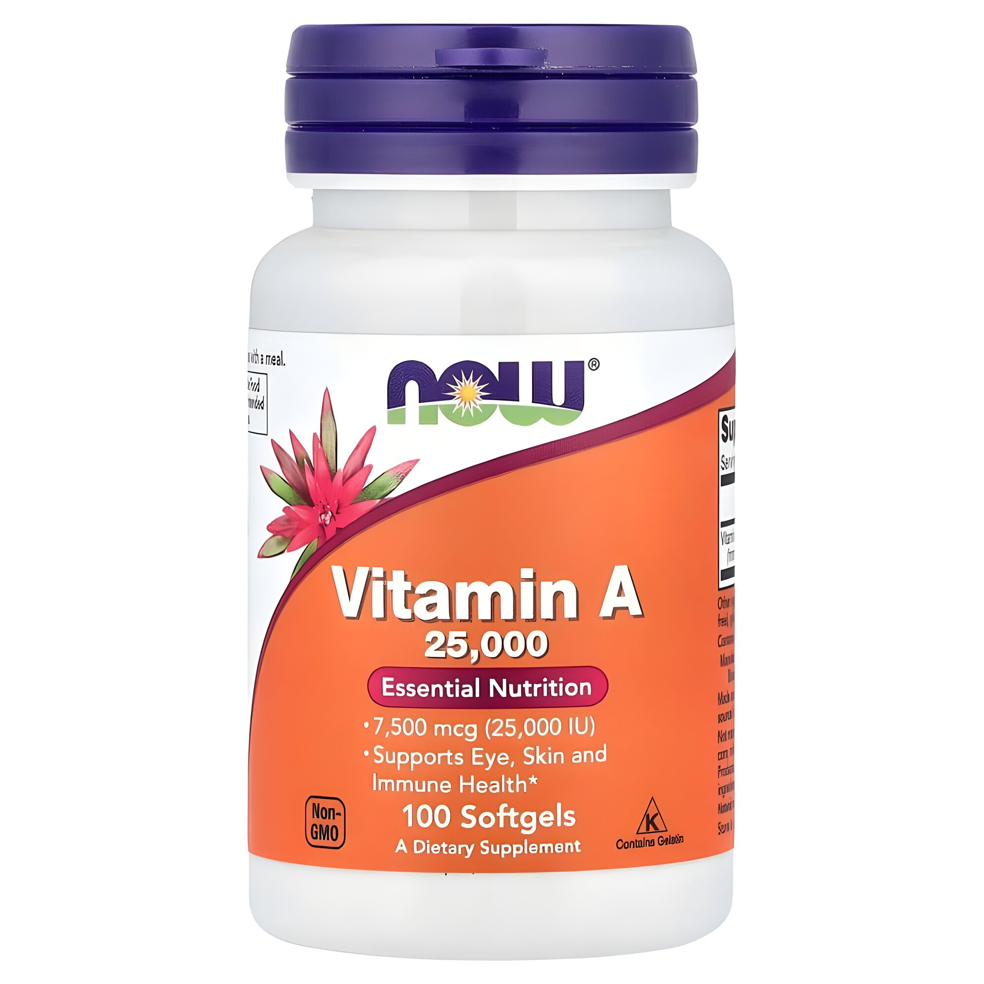 Now Foods Vitamin A 25 000 Softgels** – капсулы с высокодозным витамином A